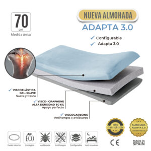 Almohada ADAPTA 3.0 CONFIGURABLE