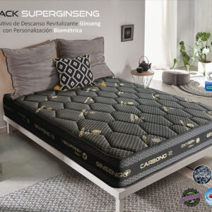 Colchón Viscoelástico BLACK SUPERGINSENG