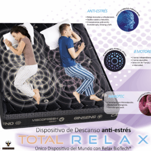 Colchón Viscoelástico con Dispositivo de Descanso TOTAL RELAX ANDULATIONS